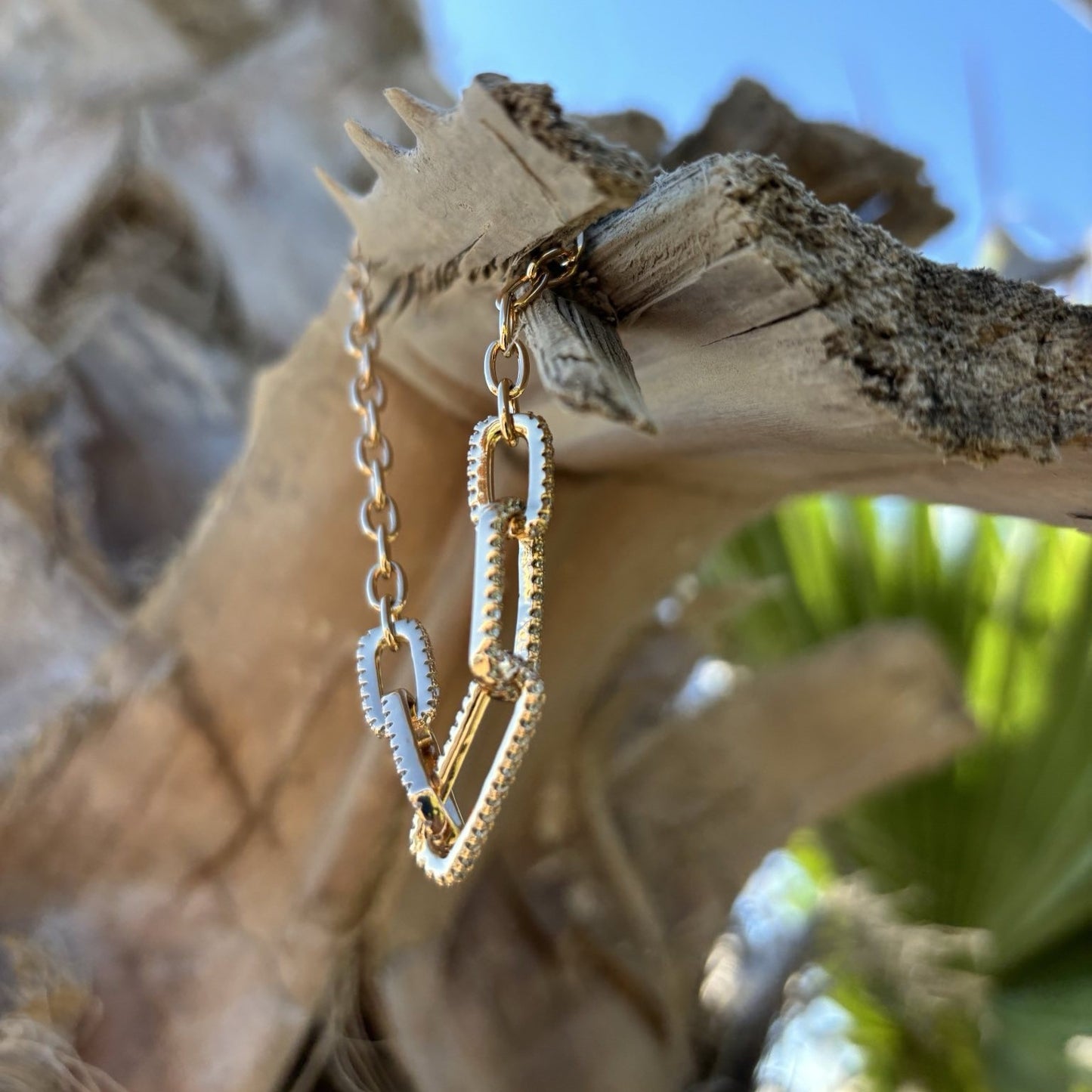 Cecilia - Linked Pavé Bracelet