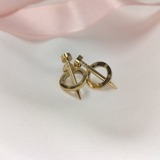 Quinn - Modern Stud Earrings